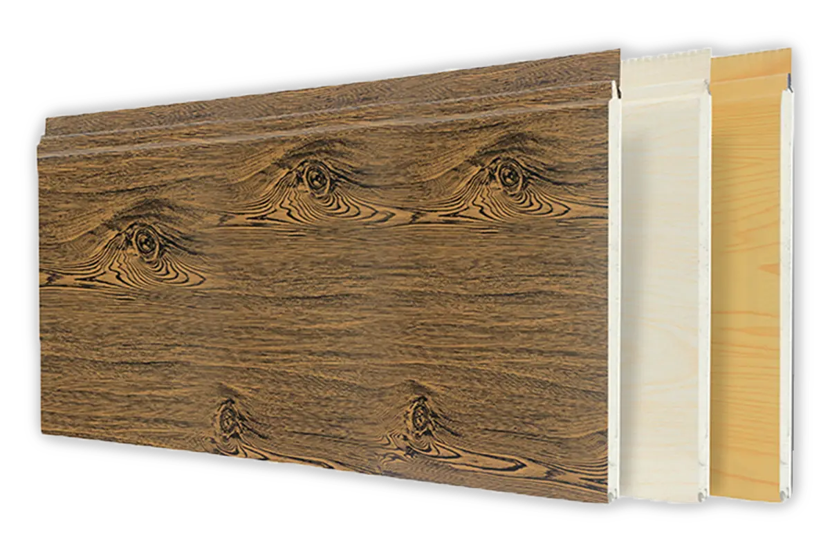 Holzmaserung Metall geschnitztes Paneel